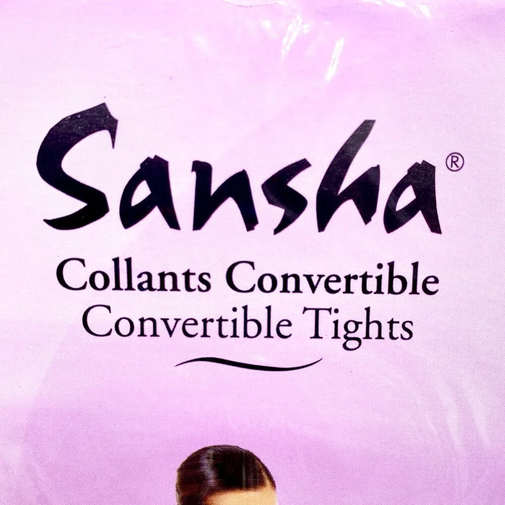 Sansha Black Convertible Tights Pack of 3 T90 Dance Jazz Tap Lyrical Childs S